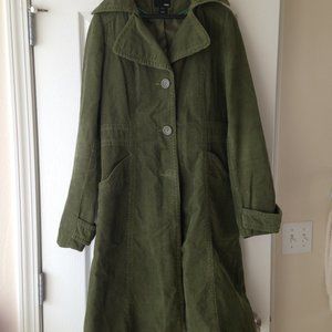 Corduroy coat for women